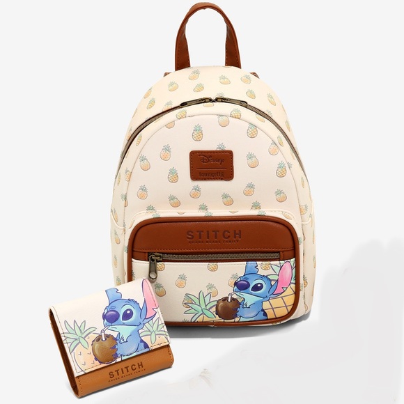 loungefly stitch pineapple backpack